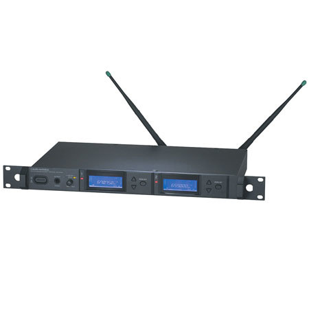 Audio-Technica AEW-R5200 Dual Diversity Receiver, Band D 655.500 MHz-680.375 MHz