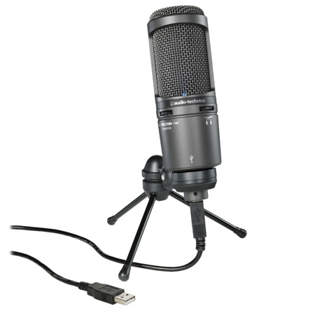 Audio-Technica AT2020USB+ Cardioid Condenser USB Microphone