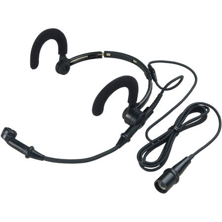 Audio-Technica AT889cW Noise-Cancelling Headset Condenser Headworn Microphone