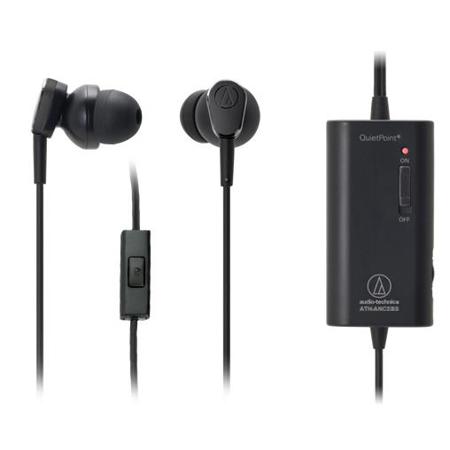 Audio-Technica ATH-ANC33iS QuietPoint In-Ear Headphones with Mic