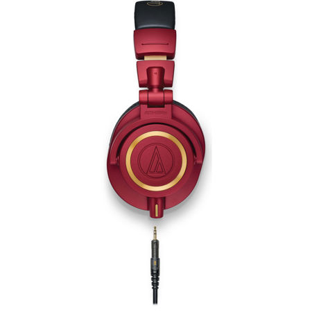 Audio-Technica ATH-M50x Over-Ear Dynamic Monitor Headphones, LE Red-Gold
