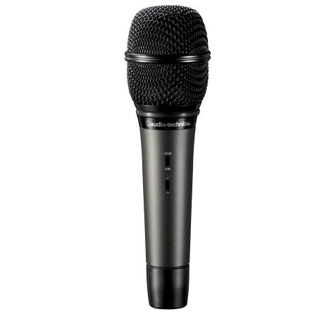 Audio-Technica ATM710 Cardioid Condenser Handheld Microphone, 200 ohms Impedance, 40-20000 Hz Frequency Response