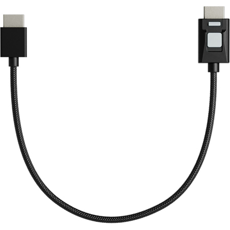 Atomos 11.8" 4K HDR High-Speed Locking HDMI Male to HDMI Male Cable, Black