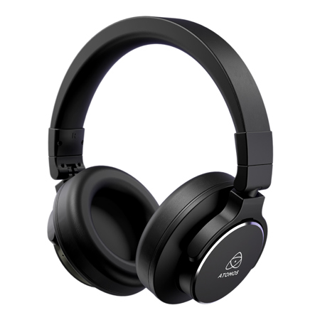 Atomos StudioSonic AIR Wireless Closed-Back Over-Ear Headphones, Black