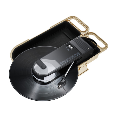 Audio-Technica Storage Case for Sound Burger Portable Bluetooth Turntable Beige