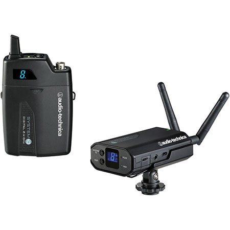 Audio-Technica System 10 Camera-Mount Digital Wireless Mic System with Body-Pack (Microphone Not Included)
