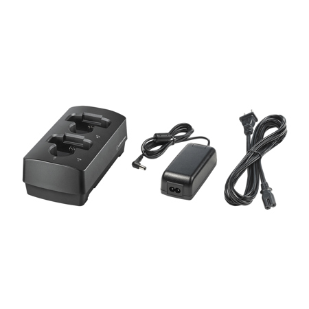 Audio-Technica ATW-CHG3AAD Two-Bay Charging Station & AD-SA1230XA AC Adapter for 3000 Series