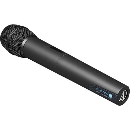 Audio-Technica ATW-T1002 Pro System 10 Handheld Unidirectional Microphone/Transmitter, 2.4GHz ISM Band Operating Frequency