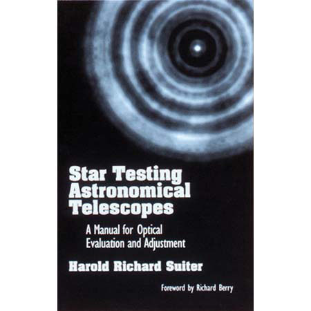 Star Testing Astronomical Telescopes Hardcover Book
