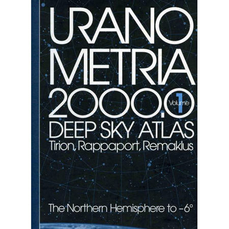 Uranometria 2000.0 Atlas Vol.1 Northern Hemisphere