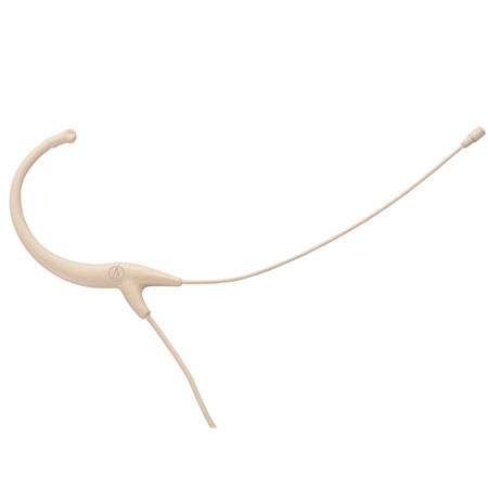 Audio-Technica BP892CW MicroSet Omnidirectional Condenser Headworn Mic, Beige