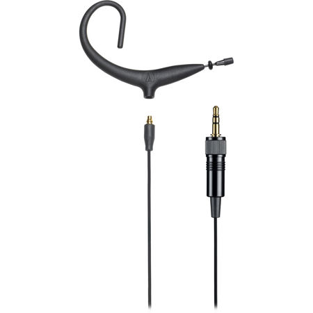 Audio-Technica BP893xcLM3 MicroSet, cLM3 Connector for Sennheiser, -38 dB, Black