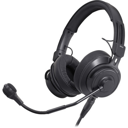 Audio-Technica BPHS2a Broadcast Stereo Headset with Dynamic Mic & XLR Connector