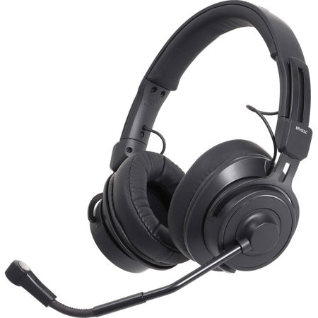 Audio-Technica BPHS2C-UT Broadcast Stereo Headset with Cardiod Condenser Boom Microphone, Unterminated Connector