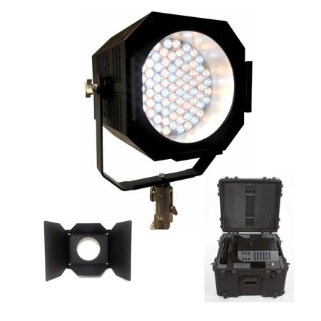 AAdynTech Cinema 92+ CRI Punch Variable Fixture With Barndoor / ATA Road Case