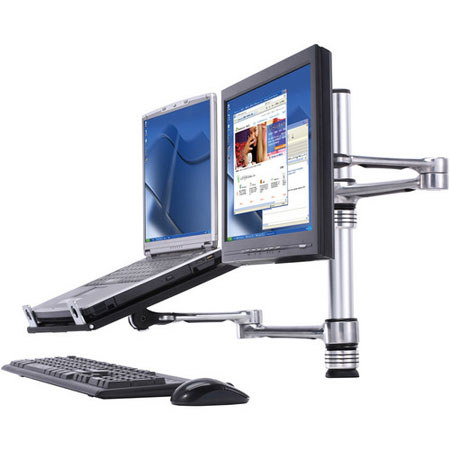Atdec Visidec VF-AT NBC Dual Screen Notebook and Monitor Combo