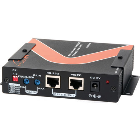 Atlona DVI with RS232 & Analog Audio Extender Over Cat5/6