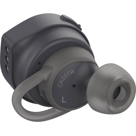 Audio Technica ATH-CKS5TW Solid Bass True Wireless In-Ear Headphones, Black