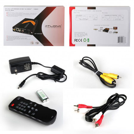 Atlona AT-HD520 Video & S-Video with Audio to HDMI Converter