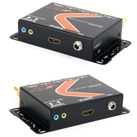 Atlona HDMI Over 5-Wire (RGBHV or 5 x RCA) Extender Kit with Bi-Directional IR
