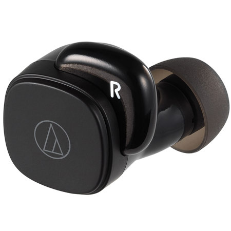 Audio-Technica ATH-SQ1TW Wireless In-Ear Headphones, Black ATH-SQ1TWBK