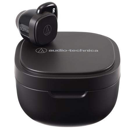 Audio-Technica ATH-SQ1TW Wireless In-Ear Headphones, Black ATH-SQ1TWBK