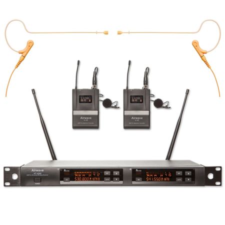 Airwave Technologies AT-4220 HSD PAK Turnkey 2-Channel Wireless System