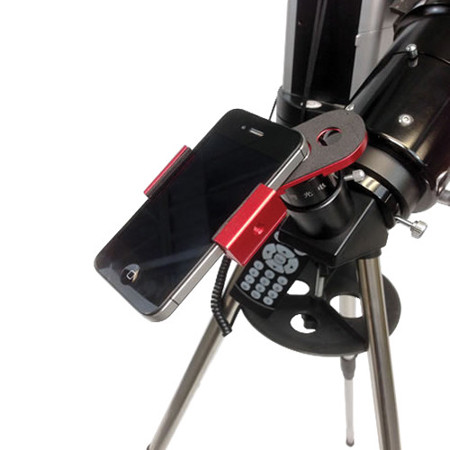 iOptron Universal Smartphone Eyepiece Adaptor, Red