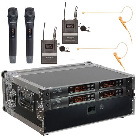 Airwave Technologies AT-COMBO PAK Turnkey 4-Channel Wireless System