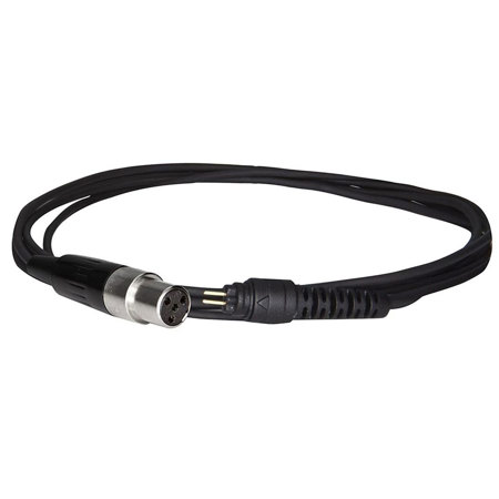 Airwave Technologies Detachable Cable for HSD-SLIMLINE+, TITANIUM Mics, EV,Black