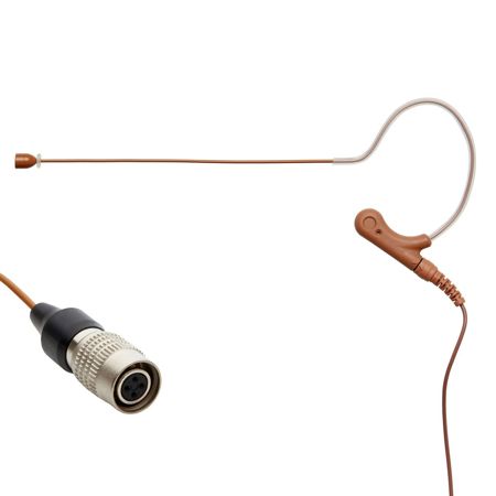 Airwave Technologies HSDSE-SLIMLINE+SE Headset Microphone, AT Compatible, Cocoa