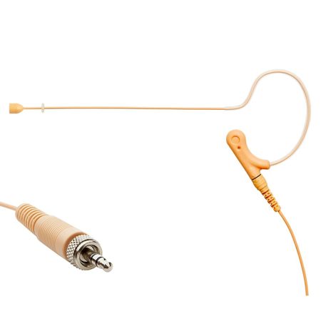 Airwave Technologies HSDSE-SLIMLINE+SE Headset Microphone, S8 Sennheiser, Tan
