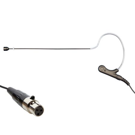 Airwave Technologies HSDSE-SLIMLINE+SE Headset Microphone, T3 Compatible, Black