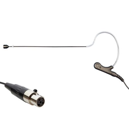 Airwave Technologies HSDSE-SLIMLINE+SE Headset Microphone, T4 Compatible, Black