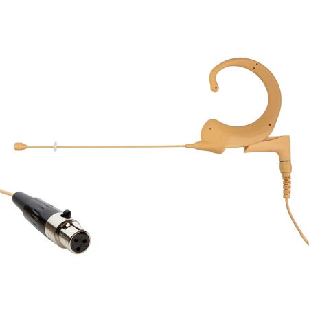 Airwave Technologies HSDSP-SLIMPRO Headworn Microphone, T3 Compatible, Tan