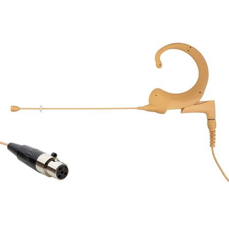 Airwave Technologies HSDSP-SLIMPRO Headworn Microphone, T4 Shure Compatible, Tan