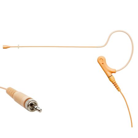 Airwave Technologies HSD-TITANIUM Headset Microphone, S8 Sennheiser, Tan