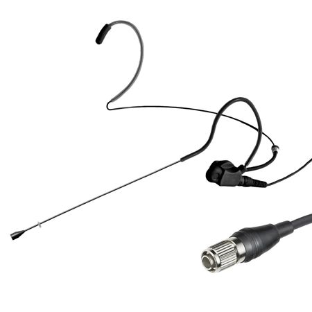 Airwave Technologies HSD-TITANIUM SLIM CLIP Dual Ear Headset Microphone,G4,Black