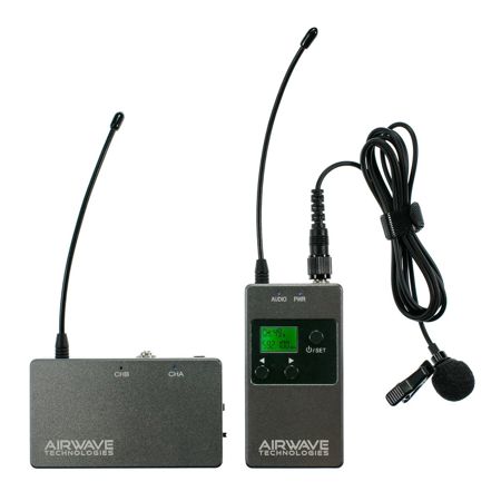 Airwave Technologies AW-TECH MOBILE Mini-Wireless System wi/Lavalier Microphone
