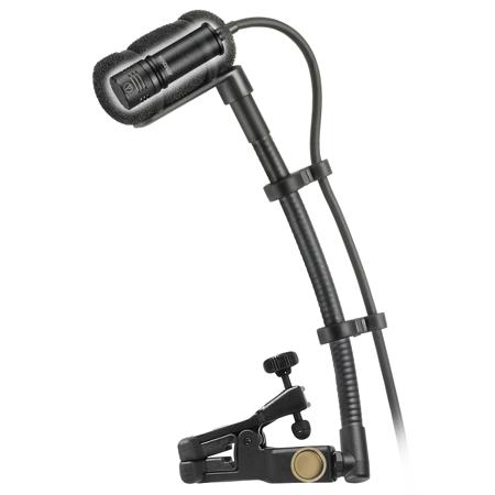 Audio-Technica ATM350U Cardioid Condenser Instrument Microphone with Universal Clip-on Mounting System