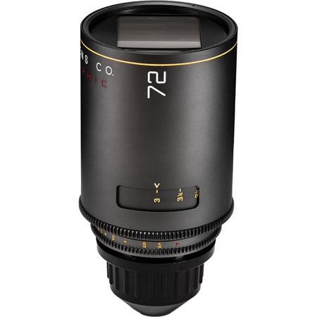 Atlas Lens Company Mercury T2.2 1.5x Anamorphic Prime Lens for PL Mount,Imperial 72mm