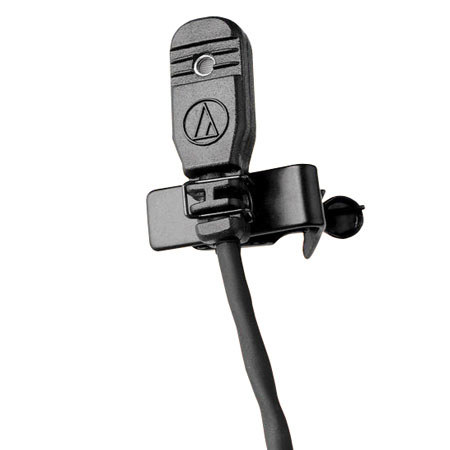 Audio-Technica MT830mW Omni-Directional Lavalier Microphone with 55" Cable