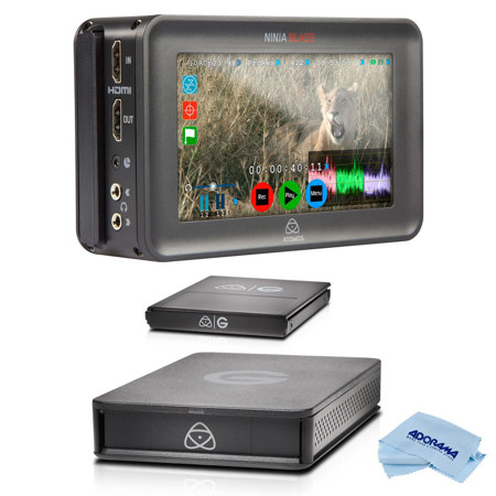 Atomos Ninja Blade 5" On-Camera HDMI Monitor & Recorder W/G-T Caddy HD 1TB HDD