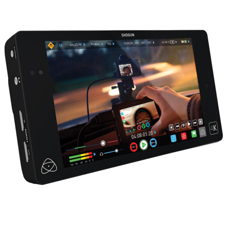 Atomos Shogun 7" 4K HDMI & 12G-SDI Monitor & Recorder