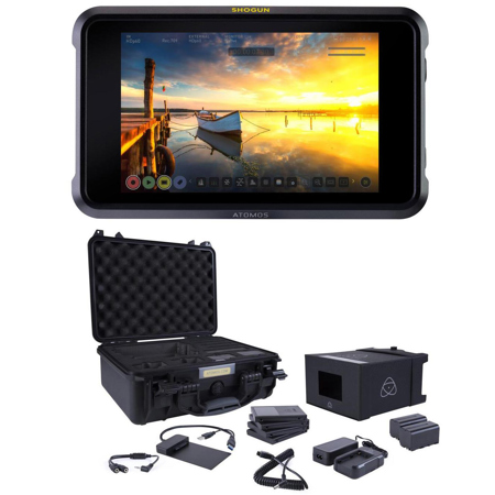 Atomos Shogun 7 7" HDR Pro/Cinema Monitor-Recorder-Switcher With Atomos Acc Kit