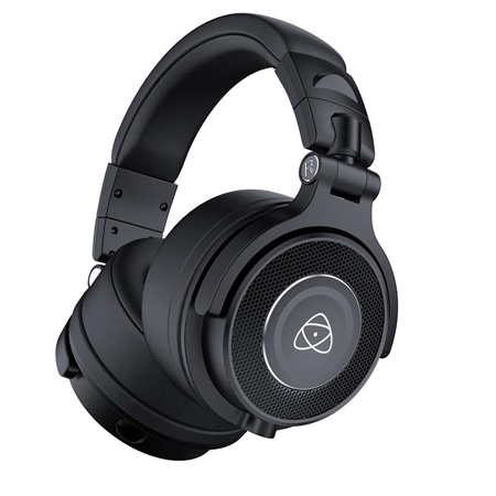 Atomos StudioSonic Professional Wired Over-Ear Headphones, Black