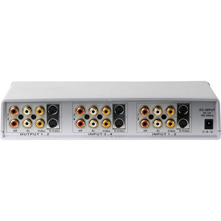 Atlona 4x2 Composite Video/S-Video & Analog Audio Matrix Switcher
