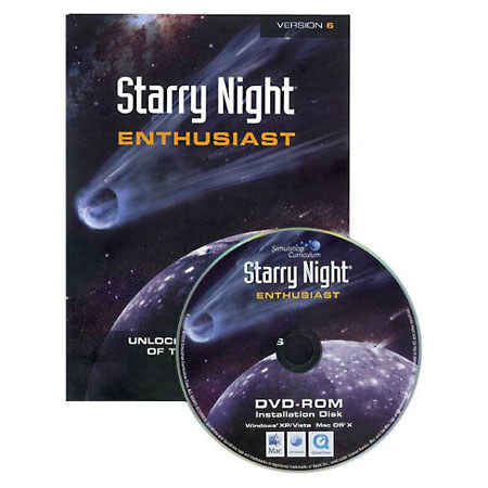 Starry Night Enthusiast Astronomy Software Version 6.3