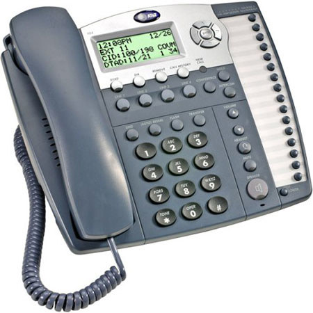 AT&T 984 Small Business System Speakerphone with Digital Answering System