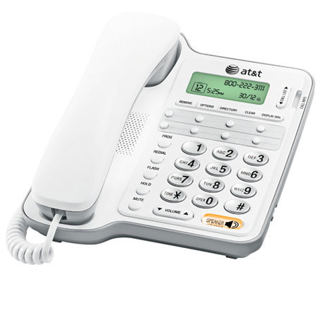 AT&T CL2909 Corded Speakerphone with Caller ID/Call Waiting